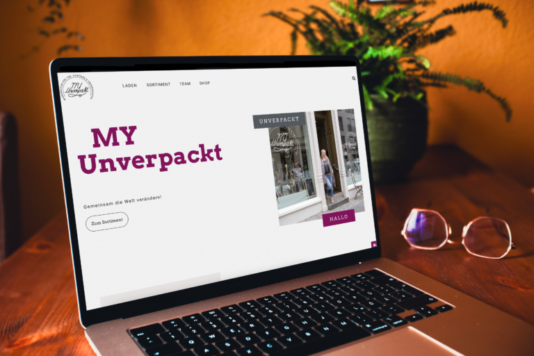 MY Unverpackt, Stendal - Webdesign Desktop-Ansicht